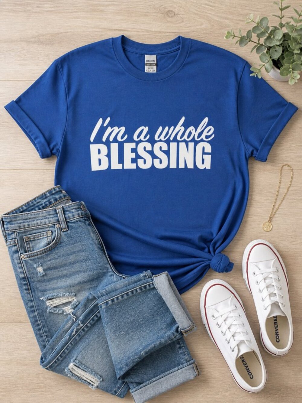 ✨ I’m a Whole Blessing Graphic Tee ✨